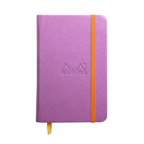 Rhodia Hardcover Notebook - Small - Lilac - Lined